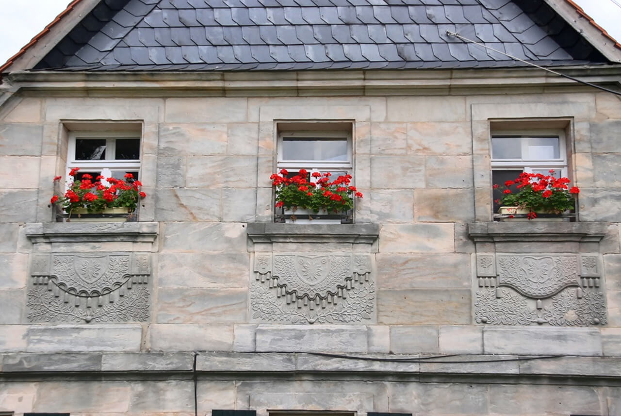 Fensterschürzen – Bindlach, Haselhof 2